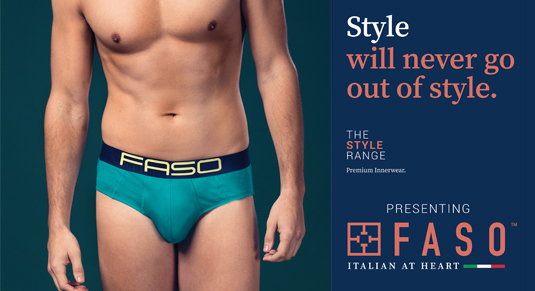 FASO - Presenting our new collection of Undergarments. In trendy